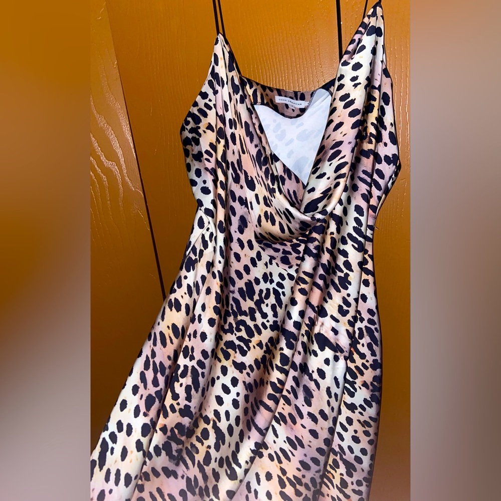 Good American Satin Slip Dress